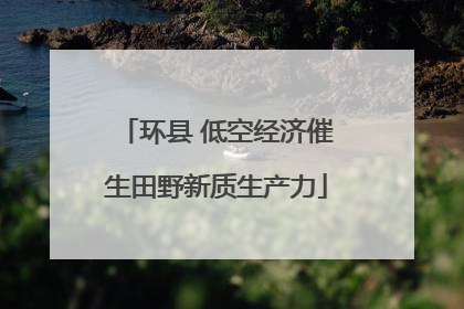 环县 低空经济催生田野新质生产力