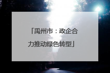 禹州市：政企合力推动绿色转型