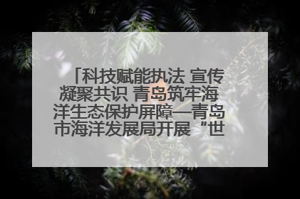 科技赋能执法 宣传凝聚共识 青岛筑牢海洋生态保护屏障—青岛市海洋发展局开展“世界海洋日”和“全国海洋宣传日”宣传活动