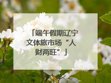 端午假期辽宁文体旅市场“人财两旺”