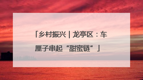 乡村振兴｜龙亭区：车厘子串起“甜蜜链”