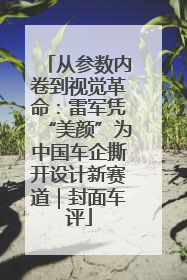 从参数内卷到视觉革命：雷军凭“美颜”为中国车企撕开设计新赛道｜封面车评