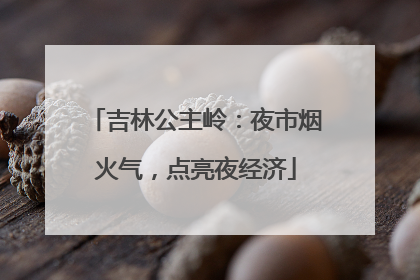 吉林公主岭：夜市烟火气，点亮夜经济