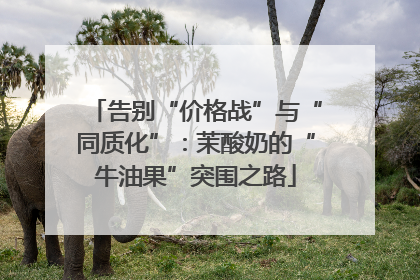 告别“价格战”与“同质化”：茉酸奶的“牛油果”突围之路