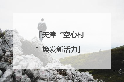 天津“空心村”焕发新活力