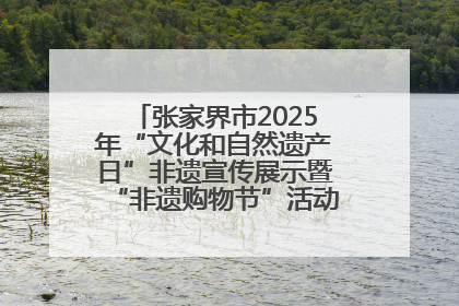 张家界市2025年“文化和自然遗产日”非遗宣传展示暨“非遗购物节”活动在慈利县盛大启幕