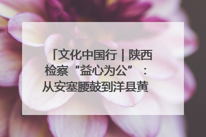 文化中国行｜陕西检察“益心为公”：从安塞腰鼓到洋县黄酒的非遗守护