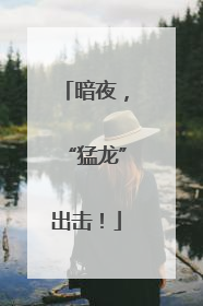 暗夜，“猛龙”出击！
