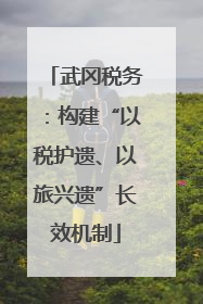 武冈税务：构建“以税护遗、以旅兴遗”长效机制