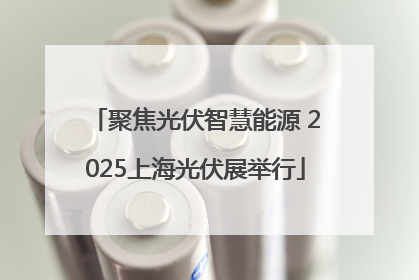 聚焦光伏智慧能源 2025上海光伏展举行