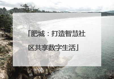 肥城：打造智慧社区共享数字生活