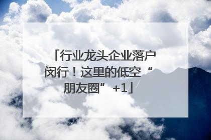 行业龙头企业落户闵行！这里的低空“朋友圈”+1