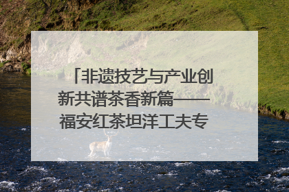 非遗技艺与产业创新共谱茶香新篇——福安红茶坦洋工夫专场推介会在京举办