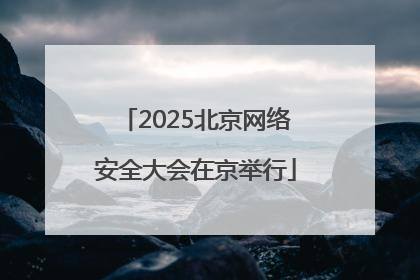 2025北京网络安全大会在京举行