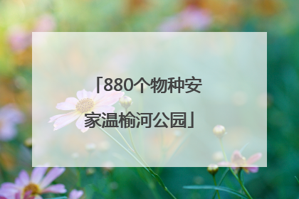 880个物种安家温榆河公园