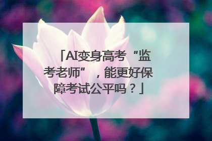 AI变身高考“监考老师”，能更好保障考试公平吗？
