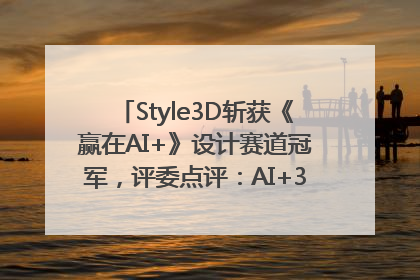 Style3D斩获《赢在AI+》设计赛道冠军，评委点评：AI+3D技术世界第一